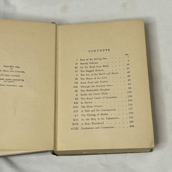 Beverly of Graustark, George Barr McCutcheon, 1904 HARRISON FISHER Illus. HC - Picture 9 of 11